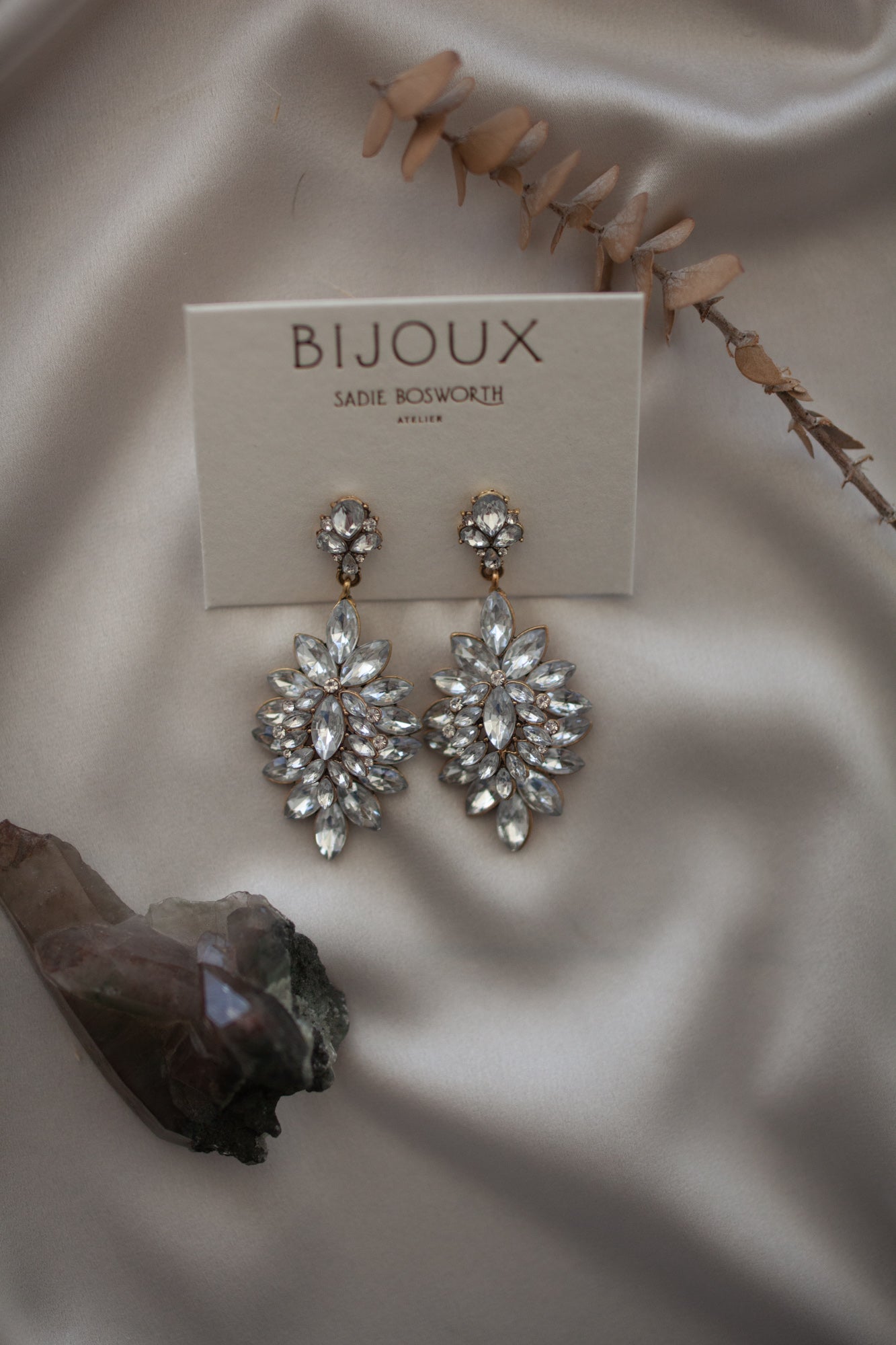 Vega Diamante Drop Earrings