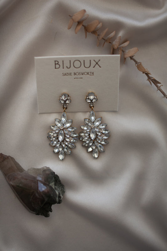 Vega Diamante Drop Earrings