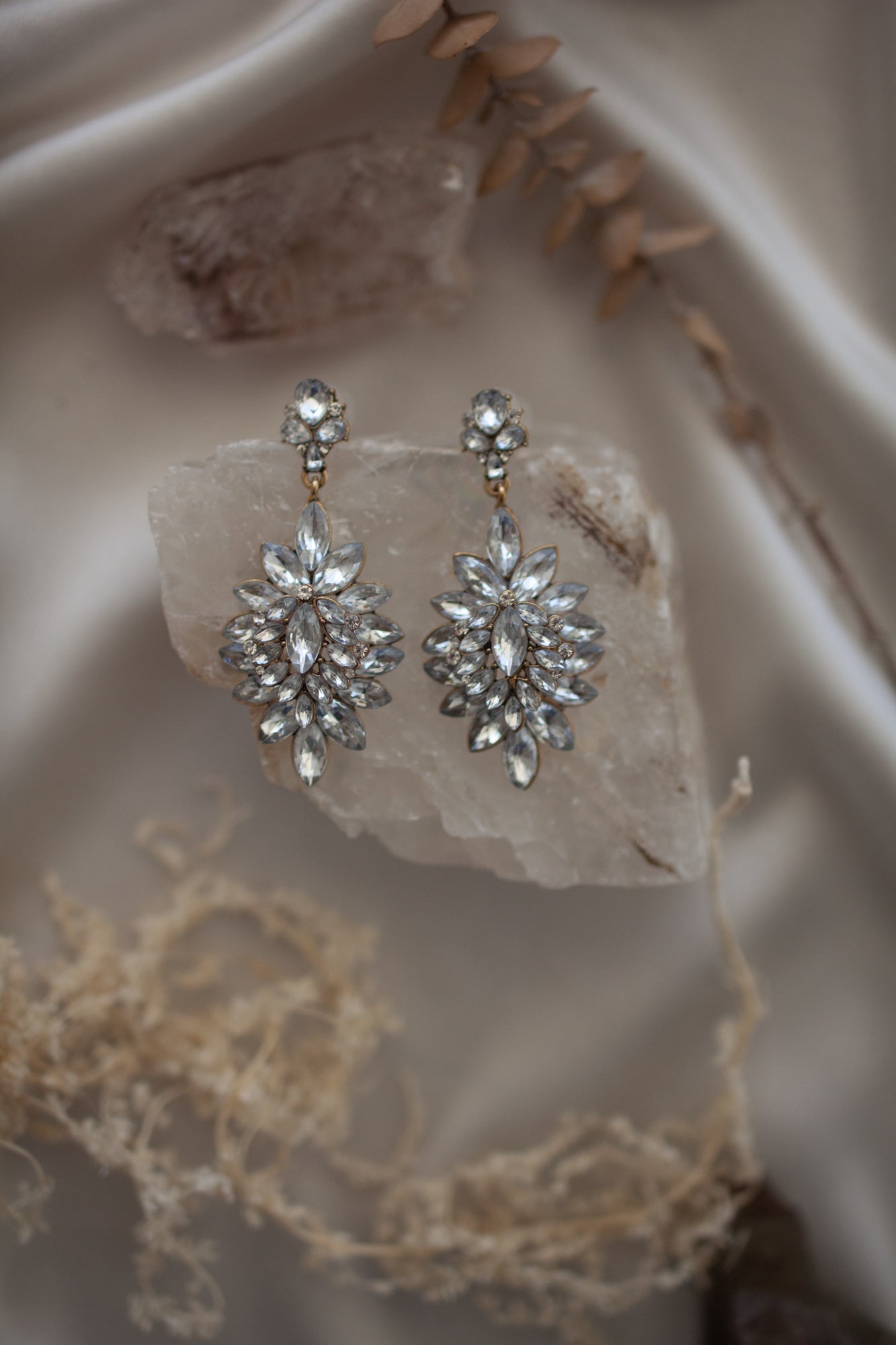 Vega Diamante Drop Earrings