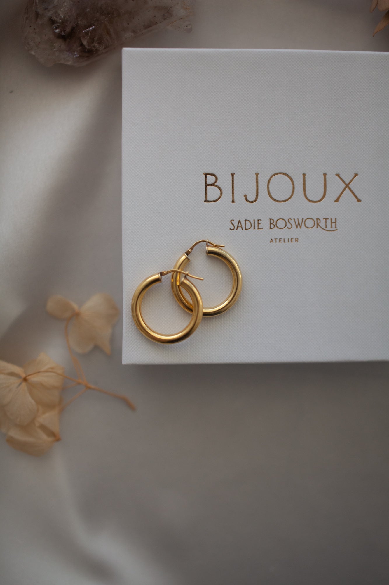 Pisces Hoops Gold