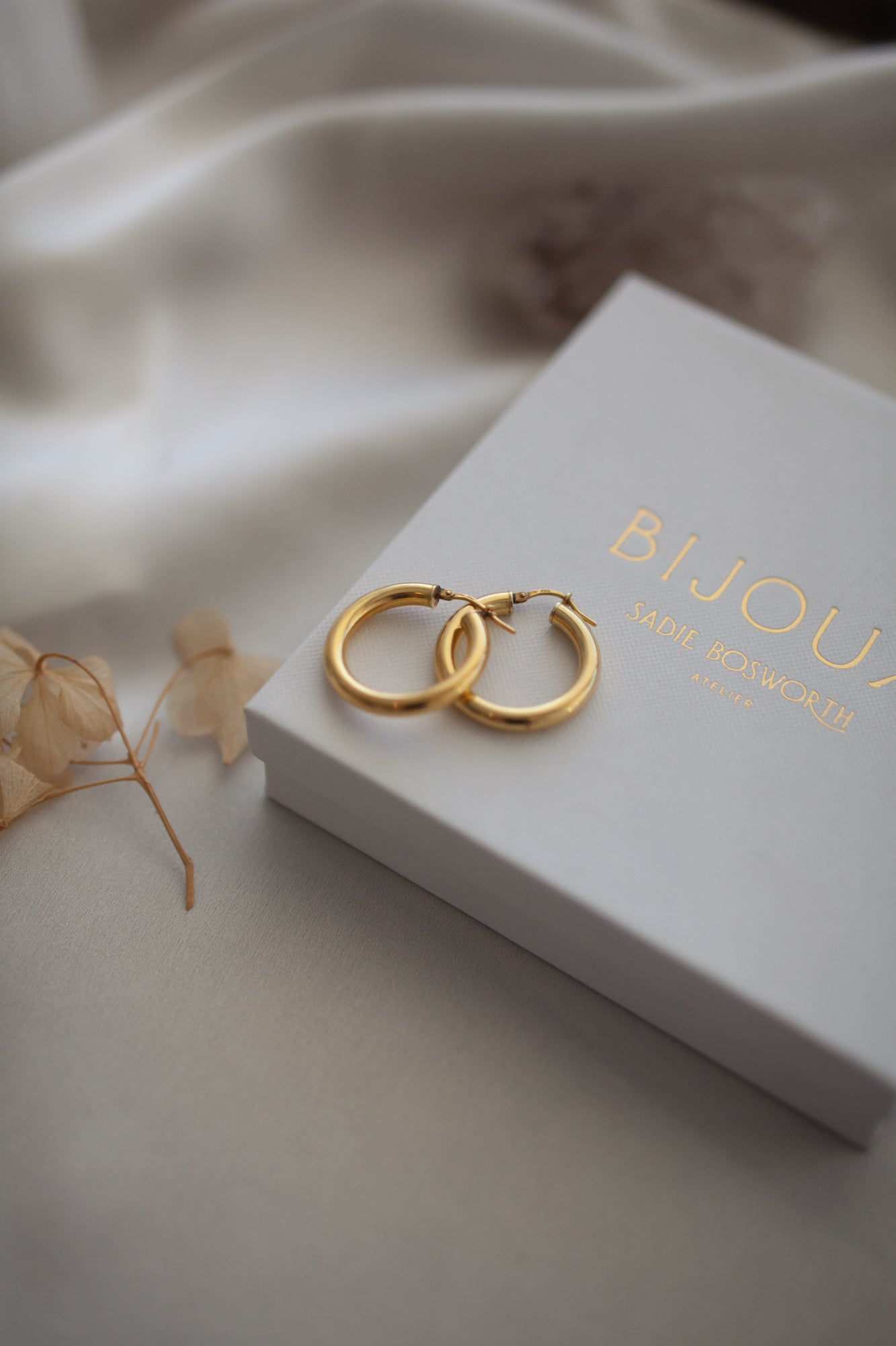 Pisces Hoops Gold