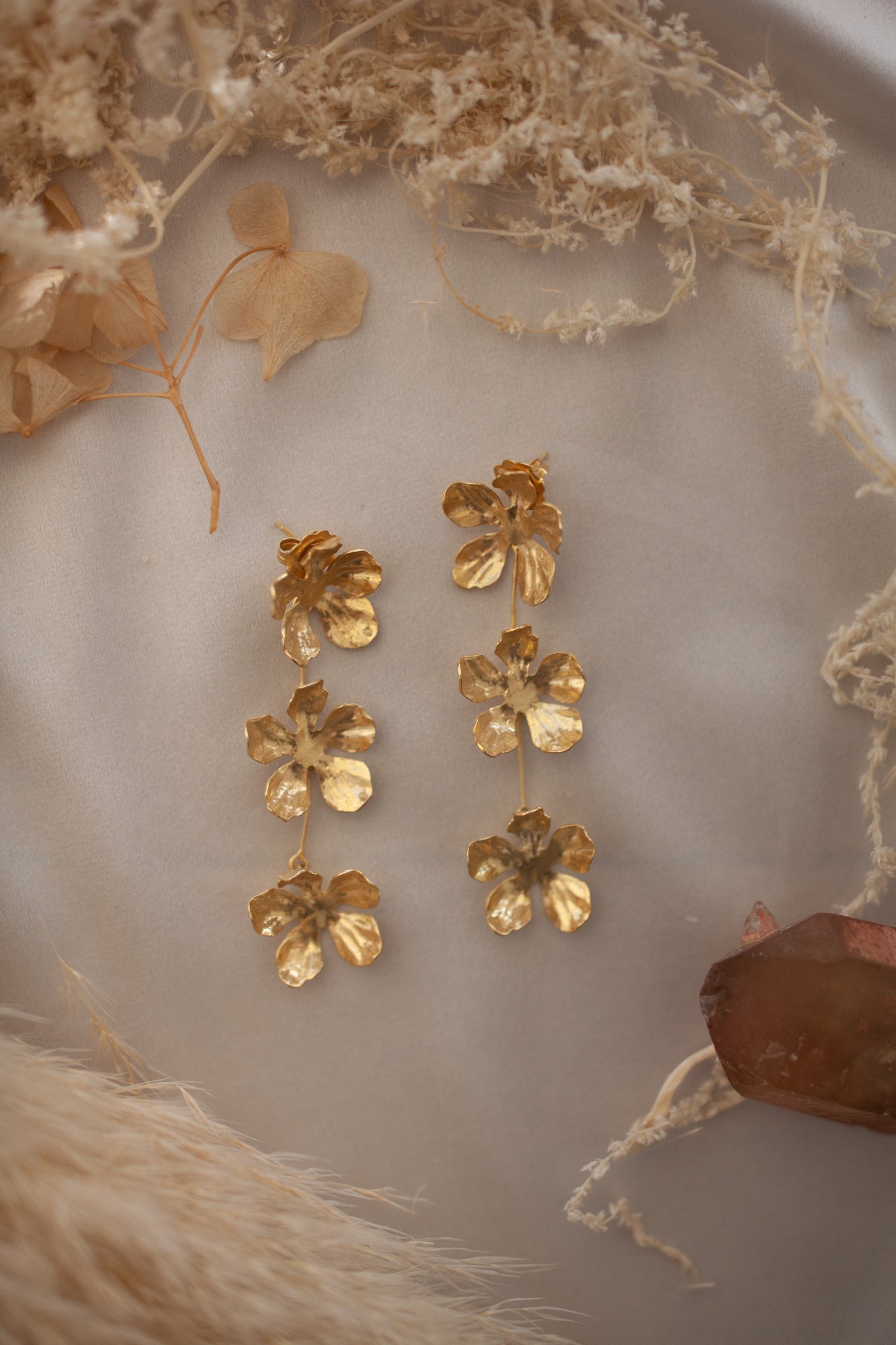 Daisy Chain Chandelier Earrings