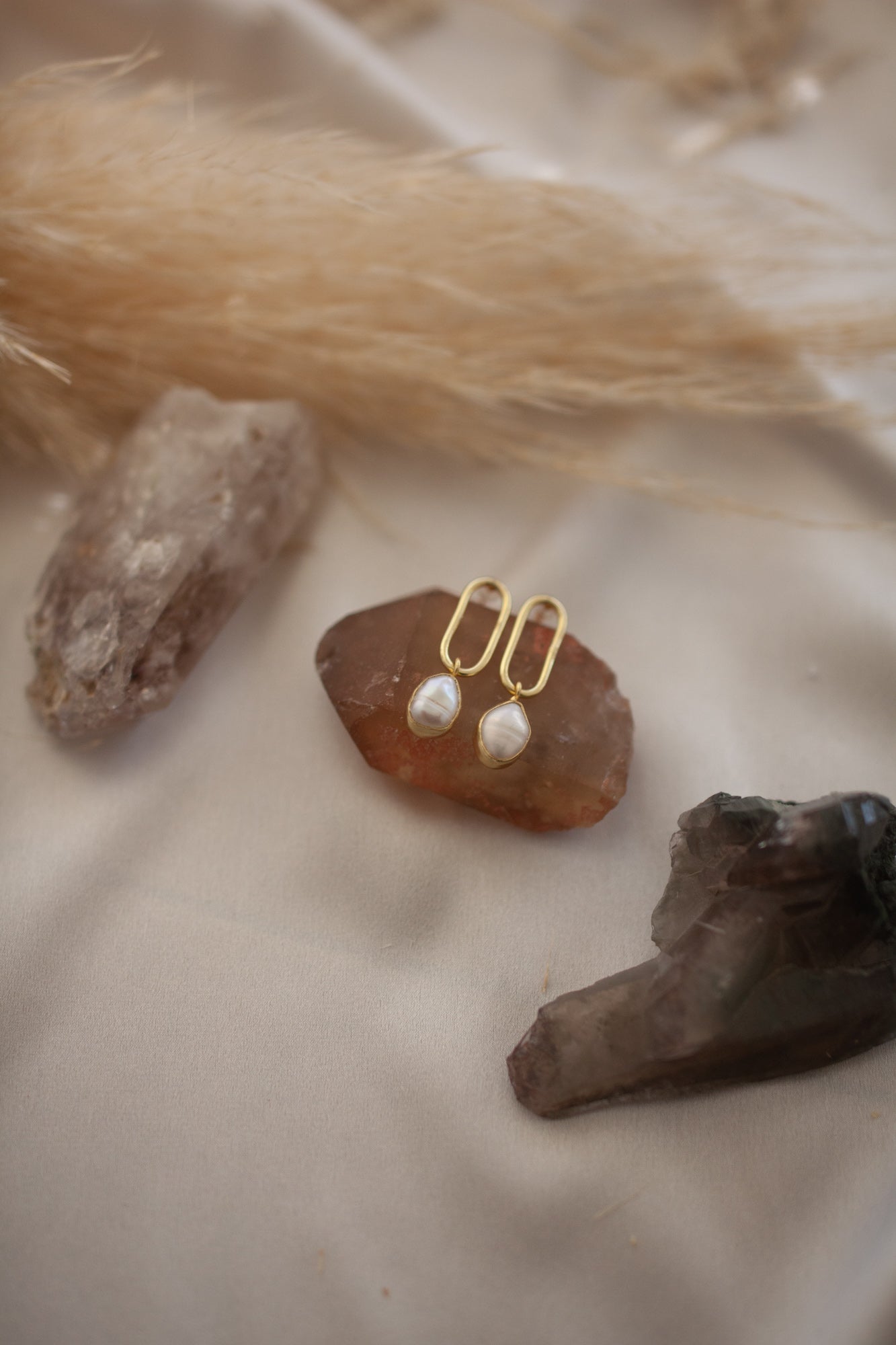 Vara Pearl Drop Earrings