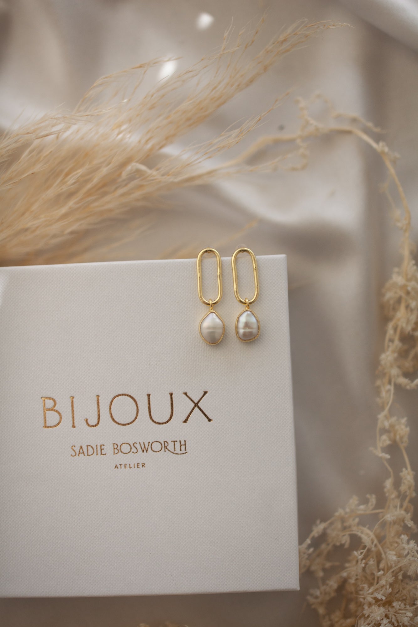 Vara Pearl Drop Earrings