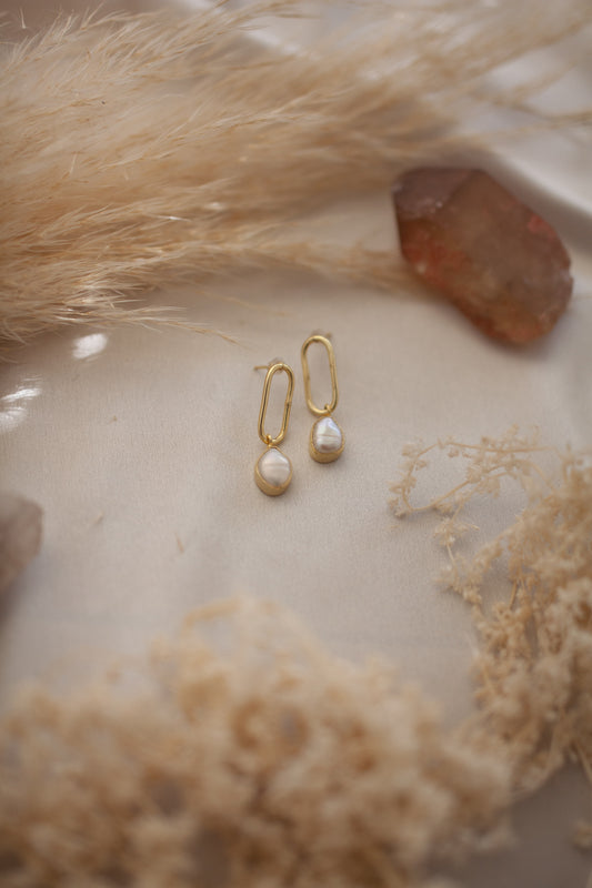 Vara Pearl Drop Earrings