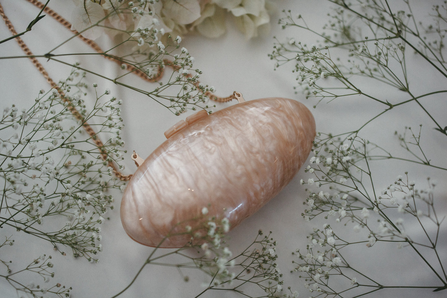 Oyster Shell Bag Pink