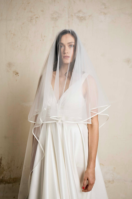 Satin Edge Veil