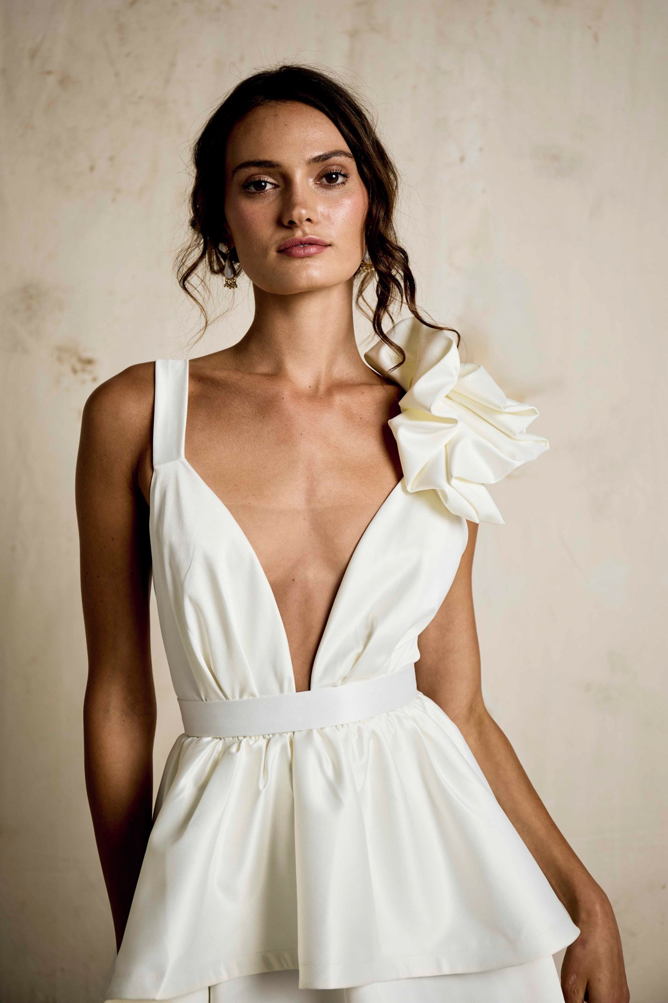 Valencia Party Dress Cream