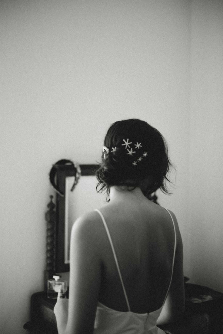 Constellation Celestial Diamante Hair Clips