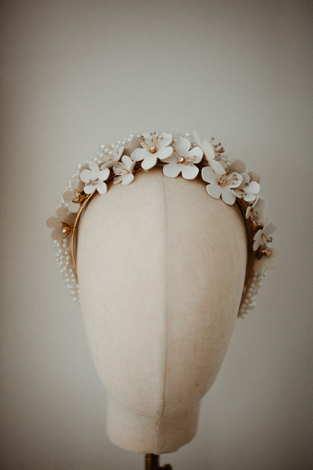 Anemone Headpiece | headpiece | Sadie Bosworth Atelier