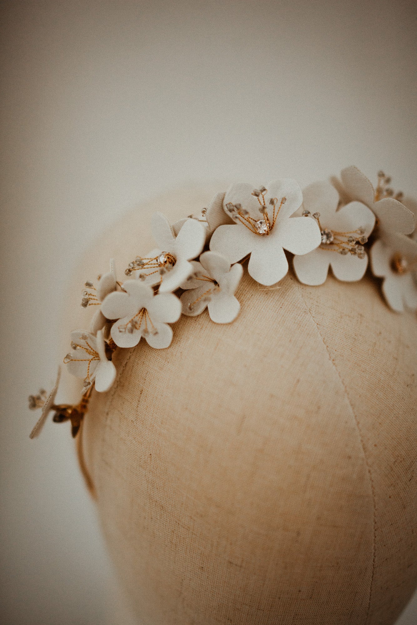 Anemone Headpiece | headpiece | Sadie Bosworth Atelier