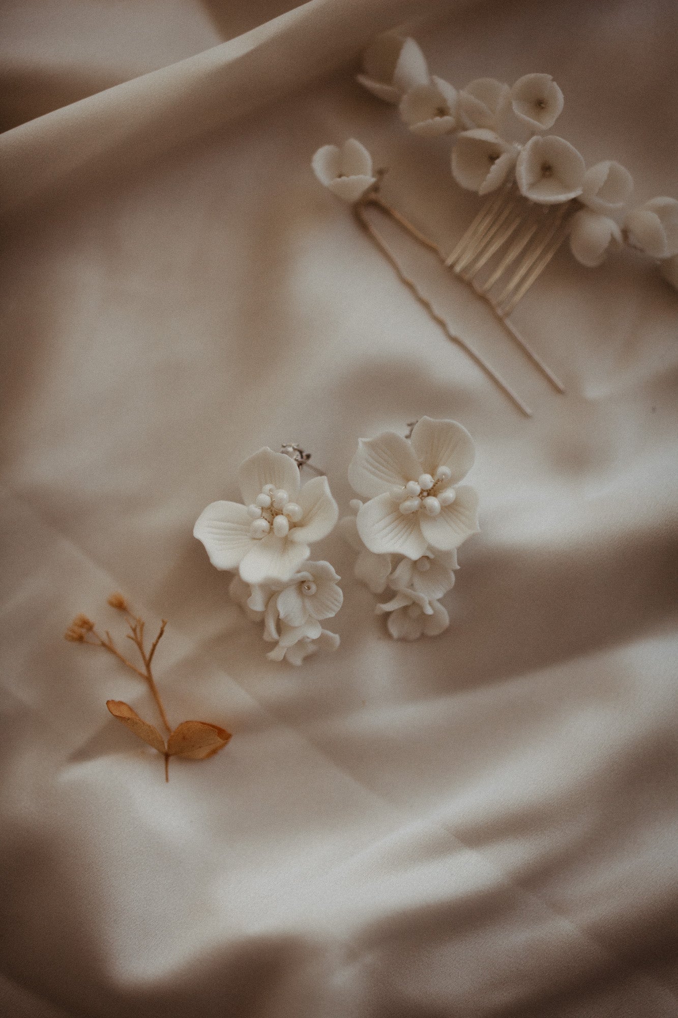 Peony Cluster Earrings | Earrings | Sadie Bosworth Atelier