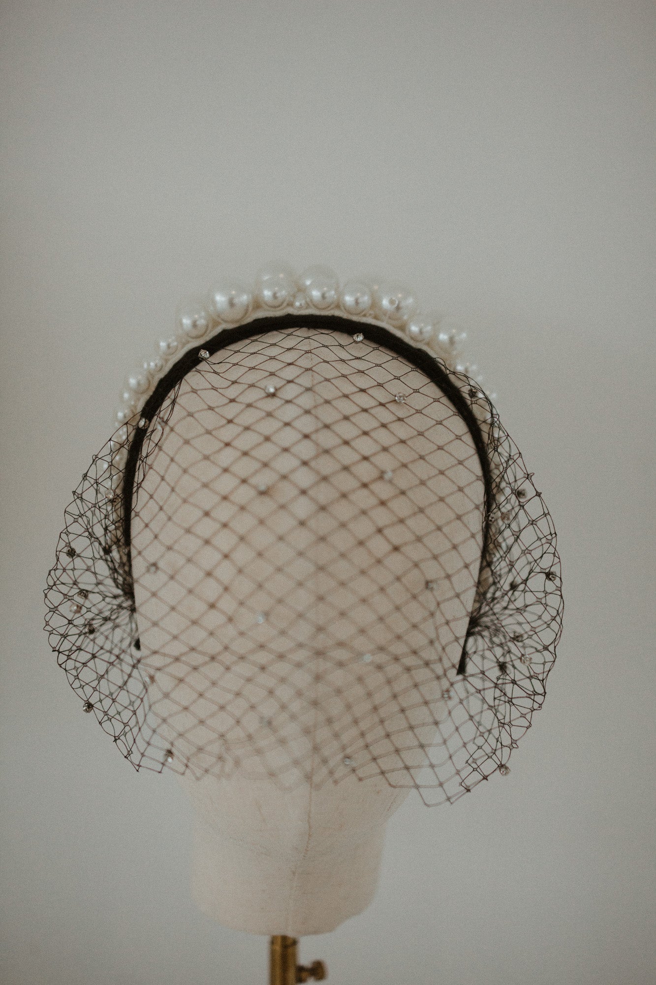 Black Birdcage Veil | Veils | Sadie Bosworth Atelier