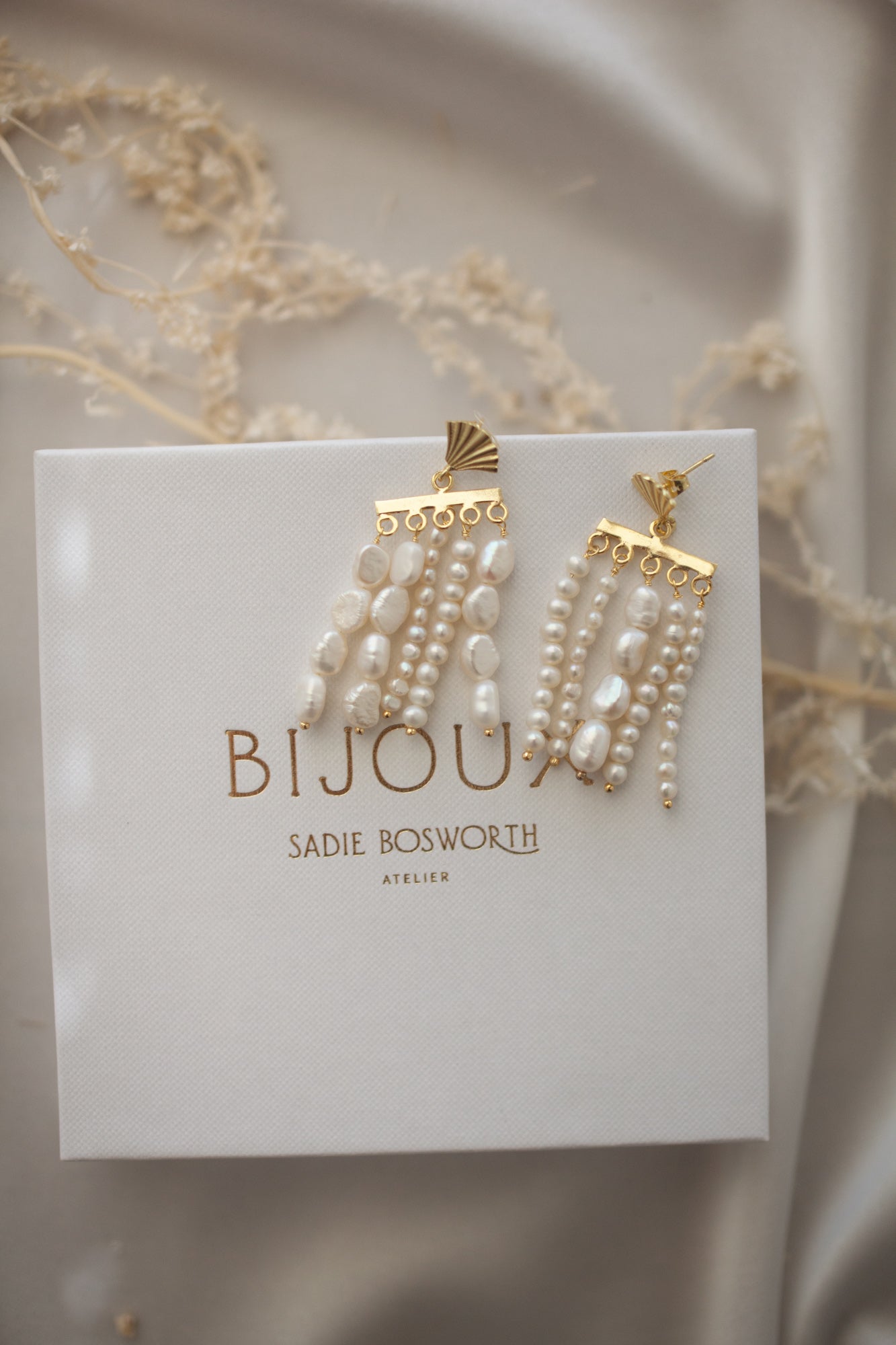 Adonis Chandelier Earrings | Earrings | Sadie Bosworth Atelier