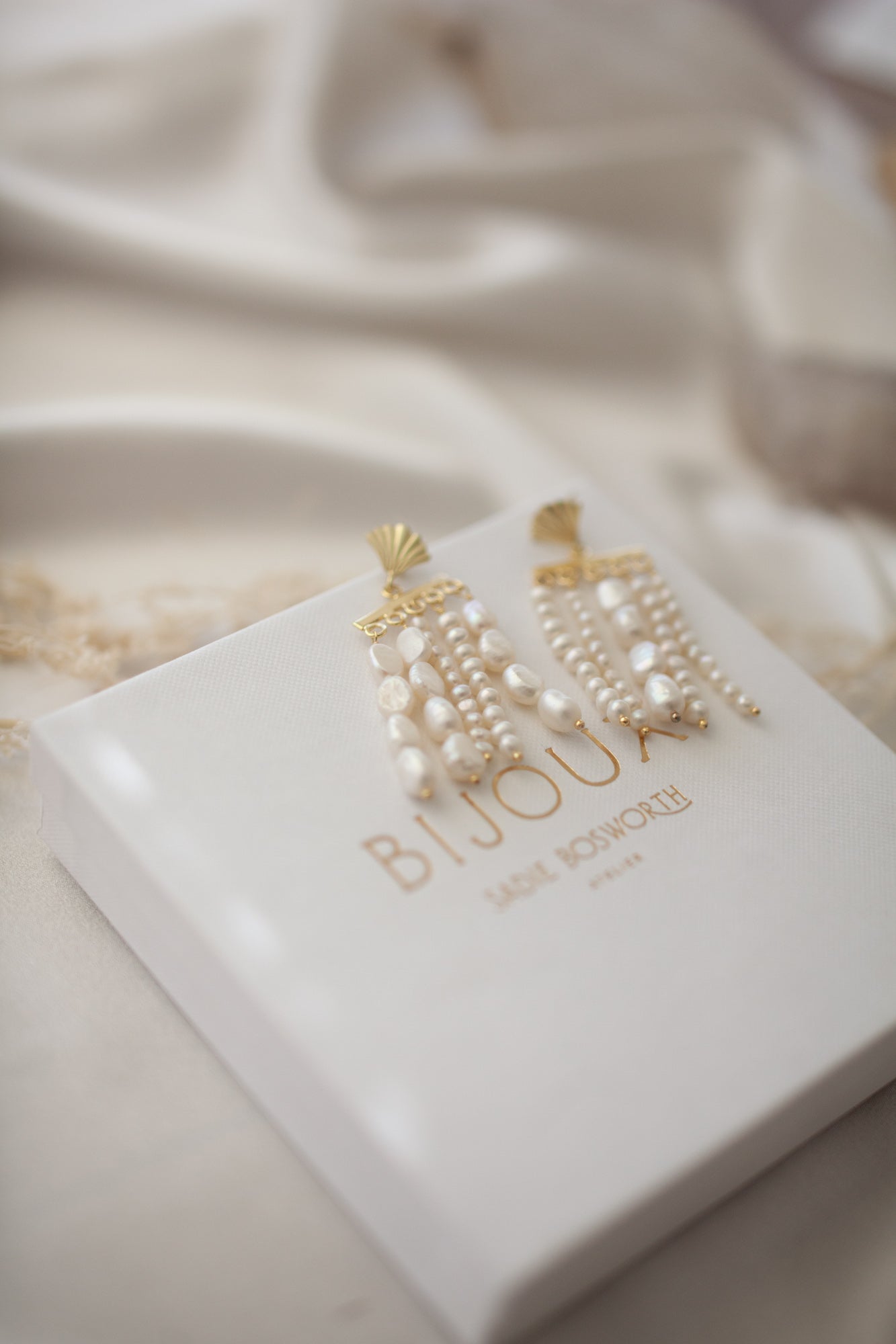 Adonis Chandelier Earrings | Earrings | Sadie Bosworth Atelier