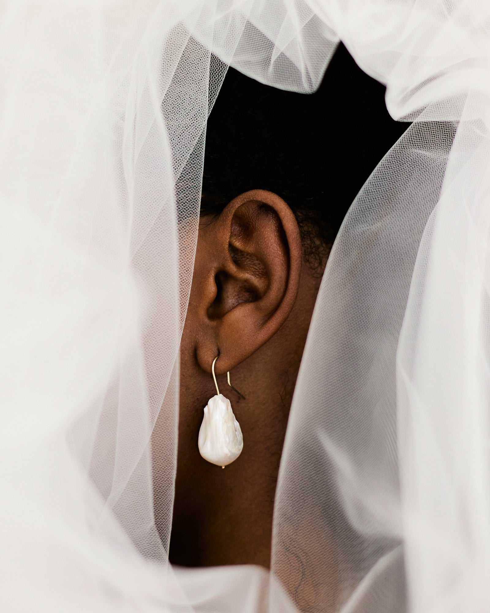Raleigh Pearl Drops | Earrings | Sadie Bosworth Atelier