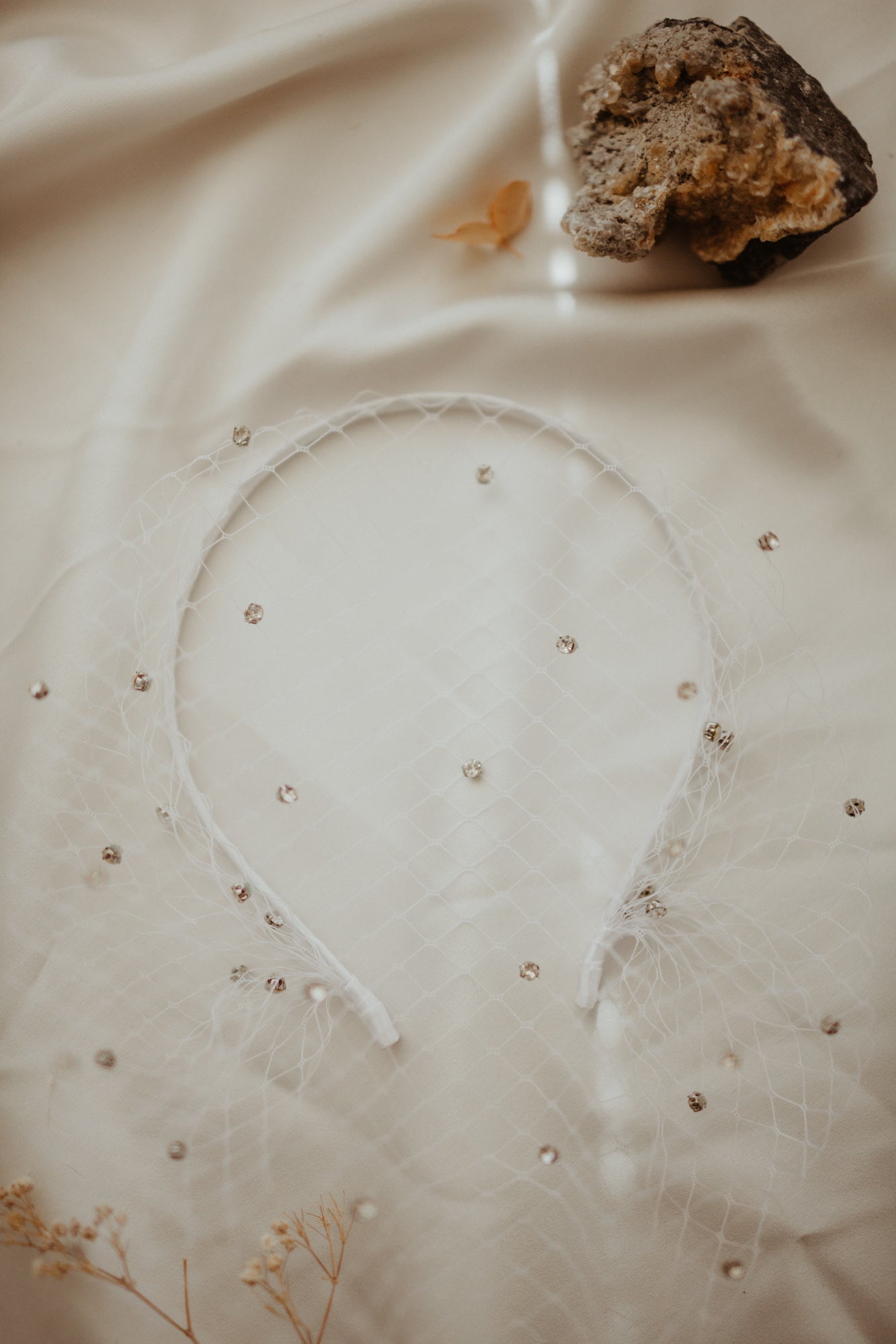 White Birdcage Veil | Veils | Sadie Bosworth Atelier