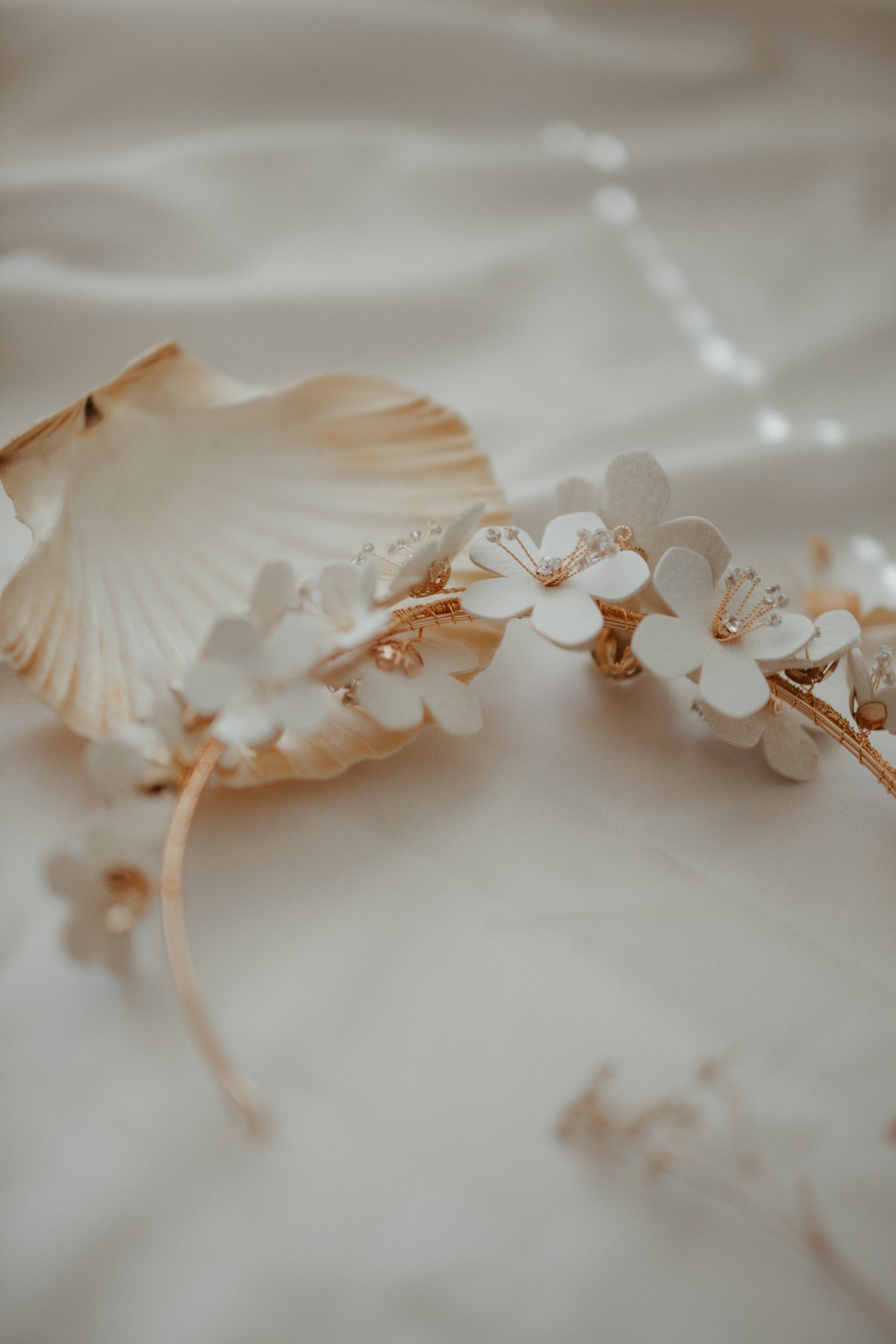 Anemone Headpiece | headpiece | Sadie Bosworth Atelier