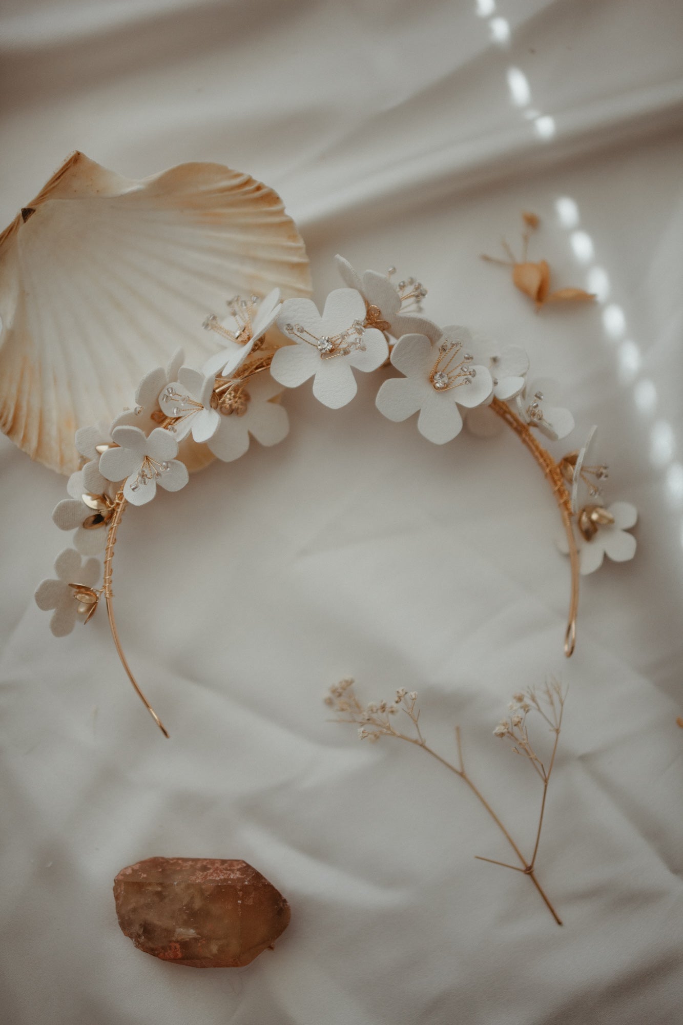 Anemone Headpiece | headpiece | Sadie Bosworth Atelier