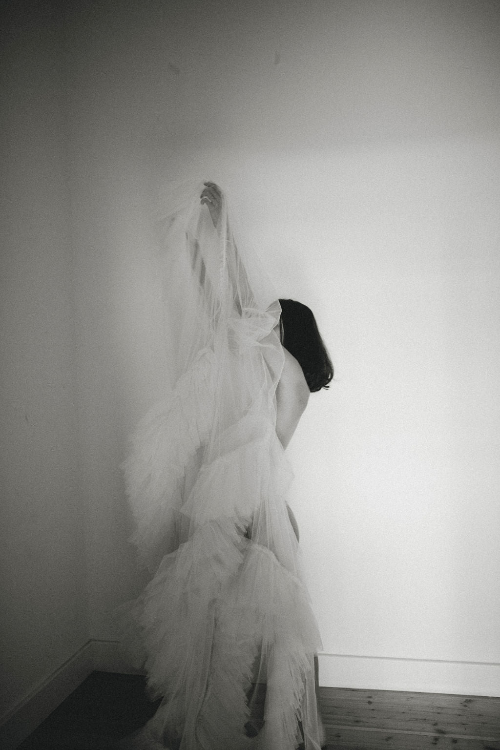 Blush Tulle Robe | Gown | Sadie Bosworth Atelier