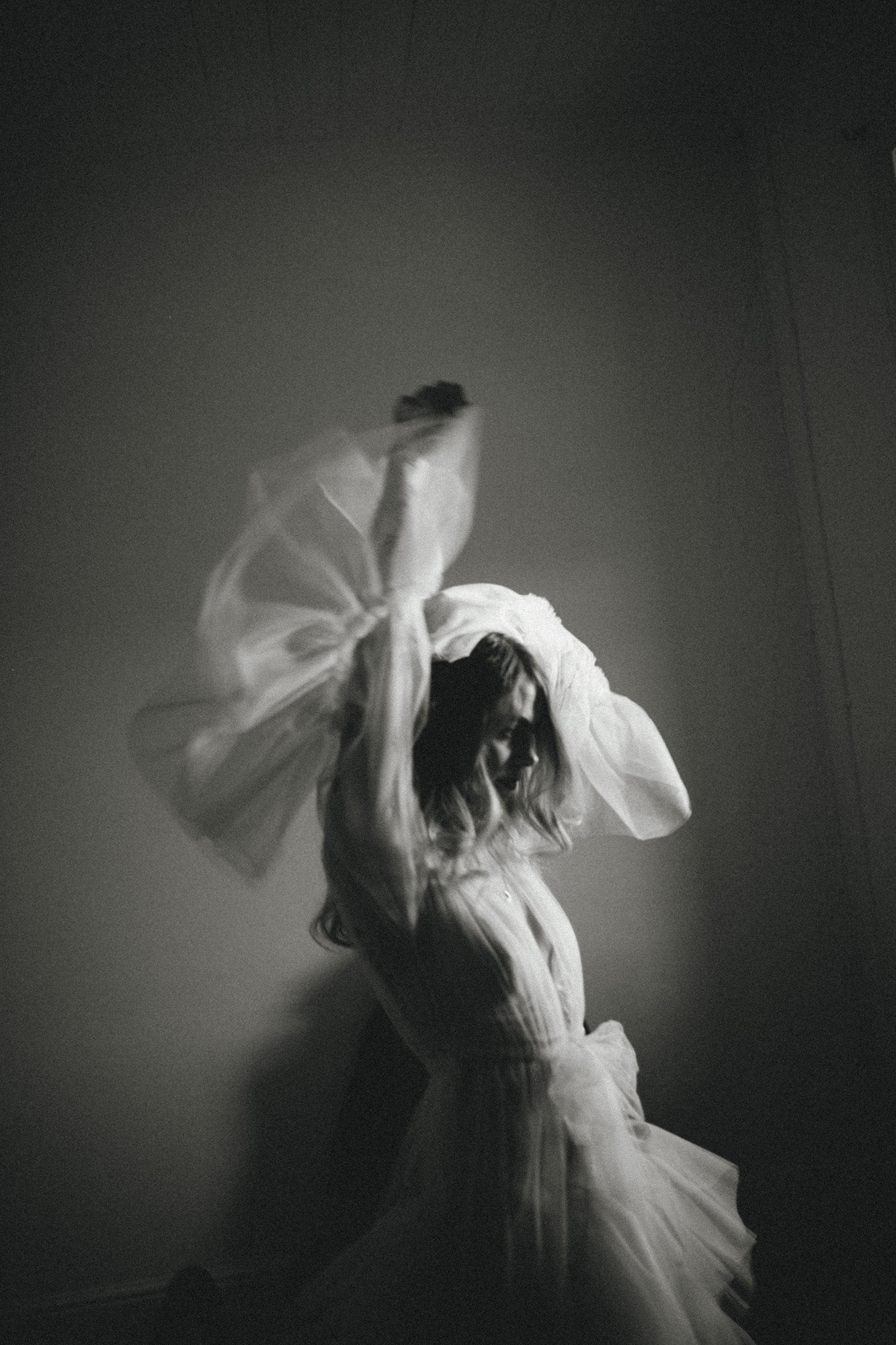 Ivory Tulle Robe | Gown | Sadie Bosworth Atelier