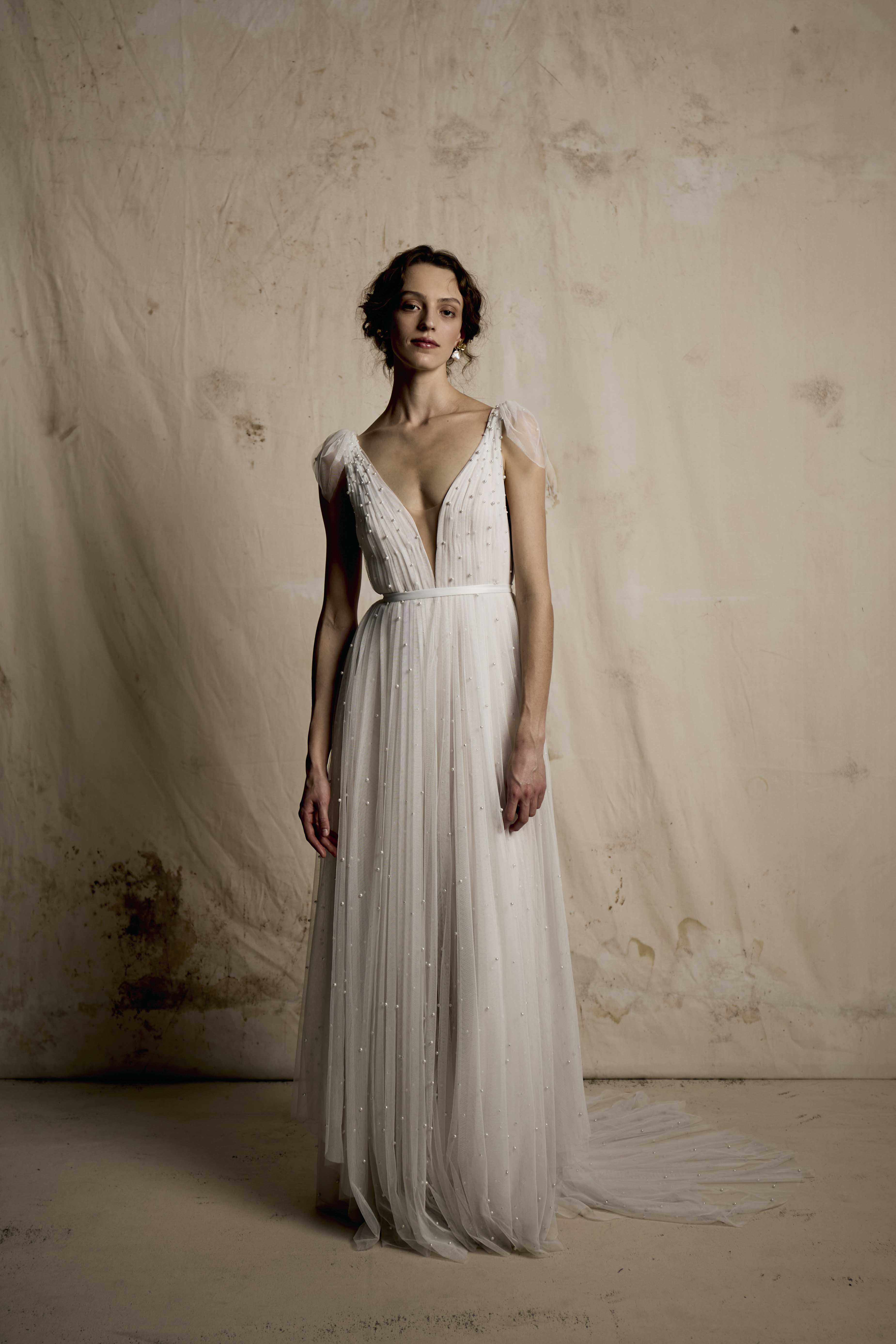 Anemone Cache-Coeur Long Dress アネモネ 9月上旬発送】【espresso】Anemone Cache-Coeur Long Dress