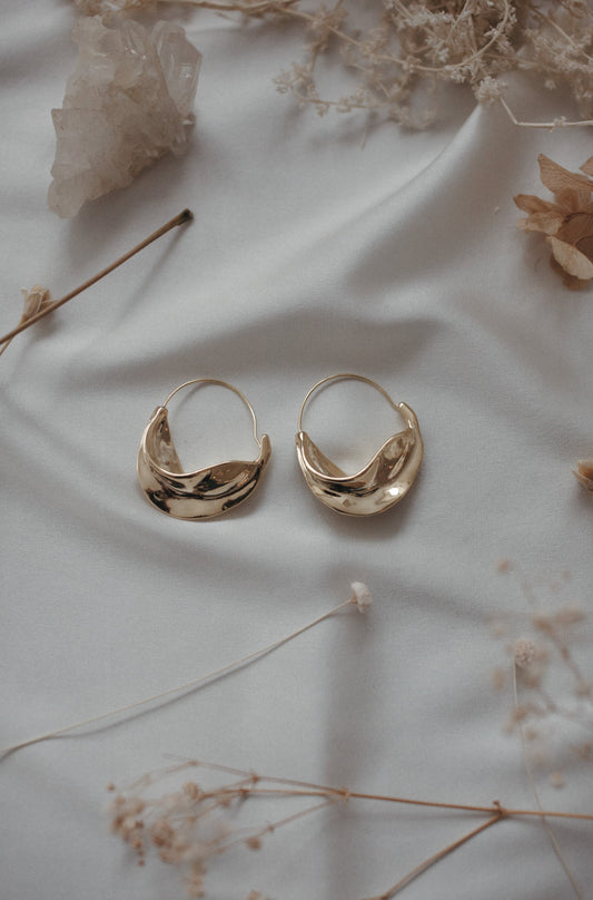 Astra Textured Hoops