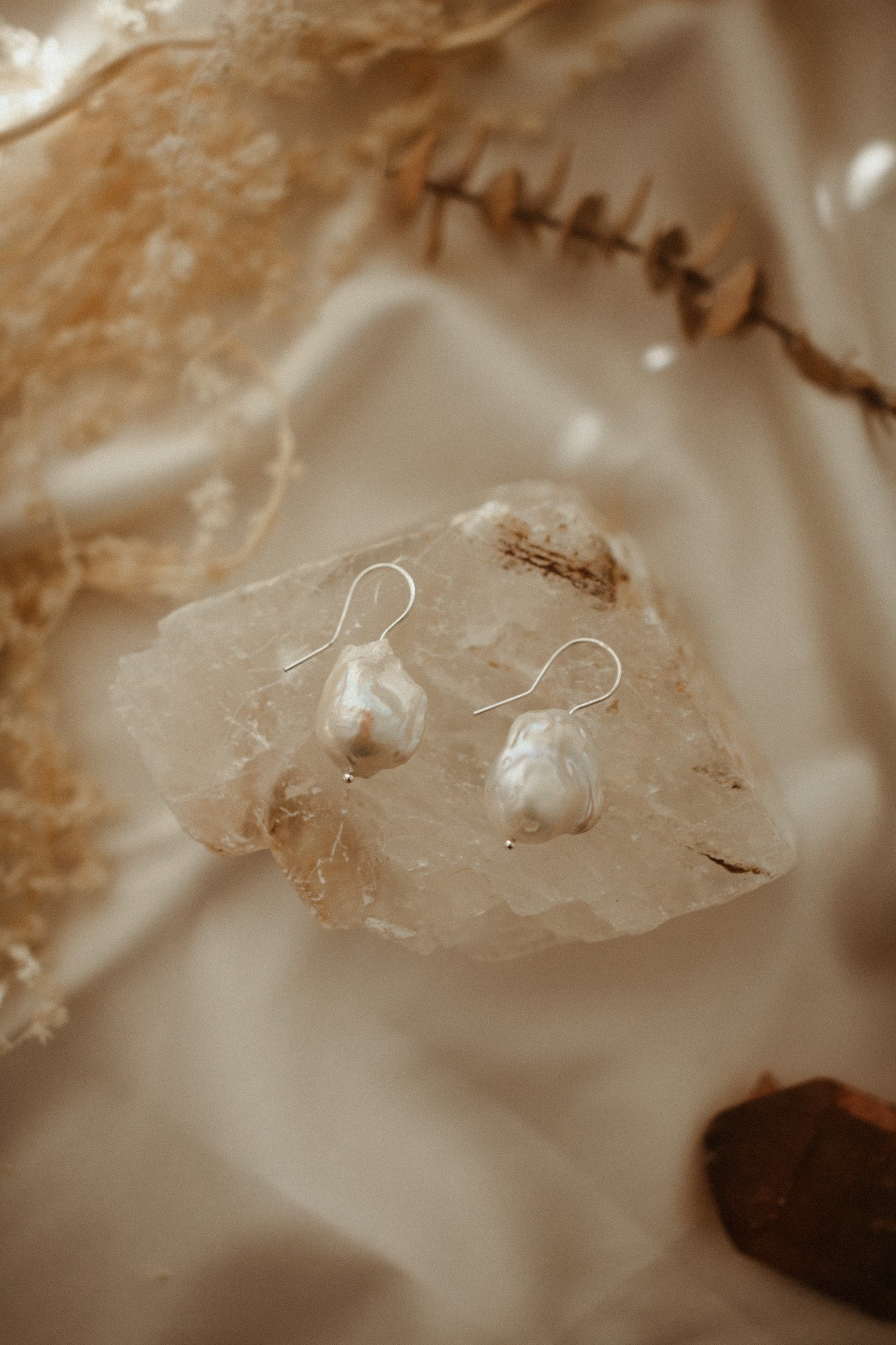 Raleigh Pearl Drops | Earrings | Sadie Bosworth Atelier