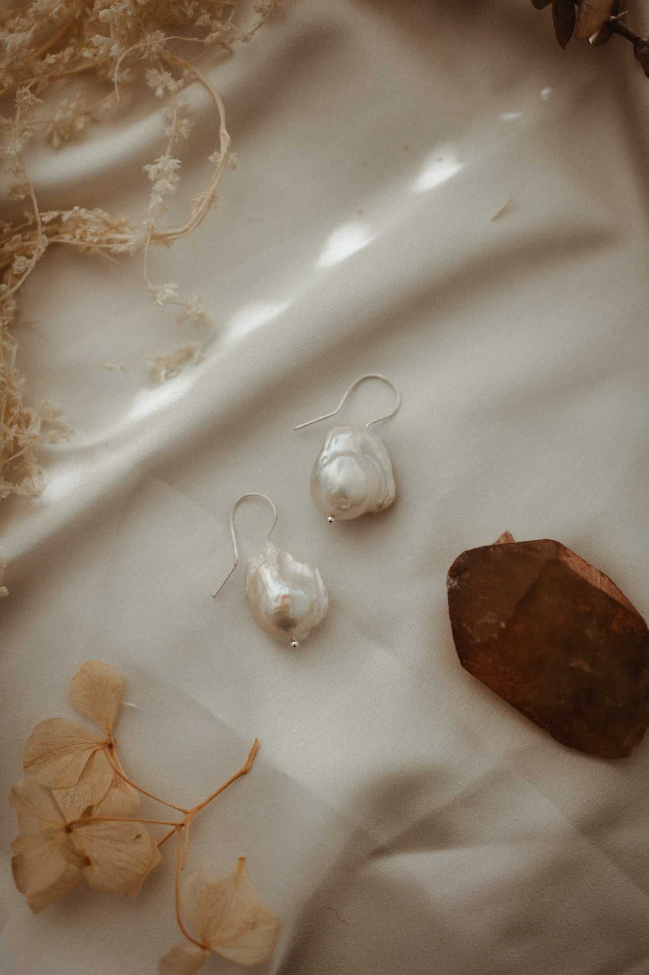 Raleigh Pearl Drops | Earrings | Sadie Bosworth Atelier