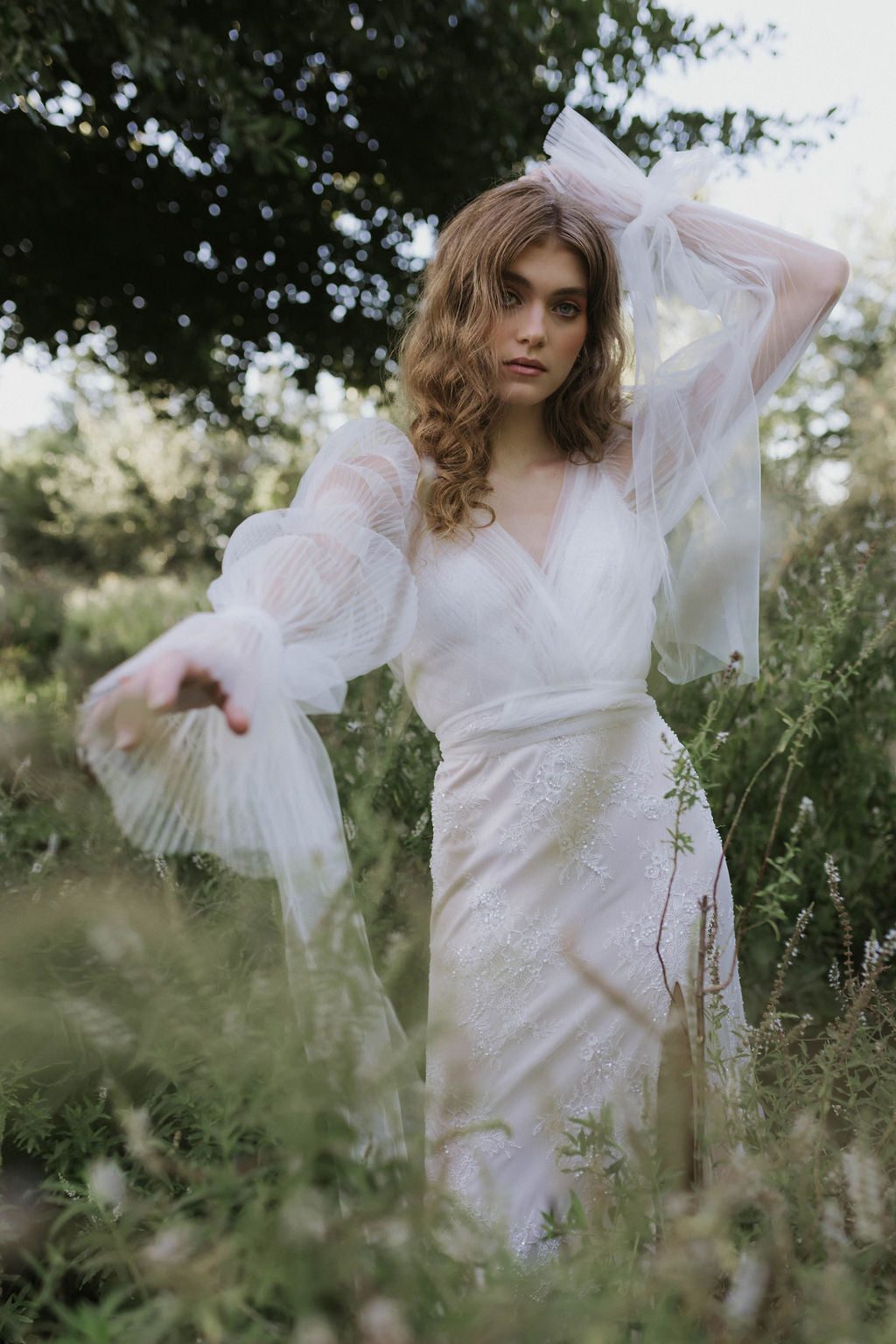 Imogen Pleated Top | Dress | Sadie Bosworth Atelier