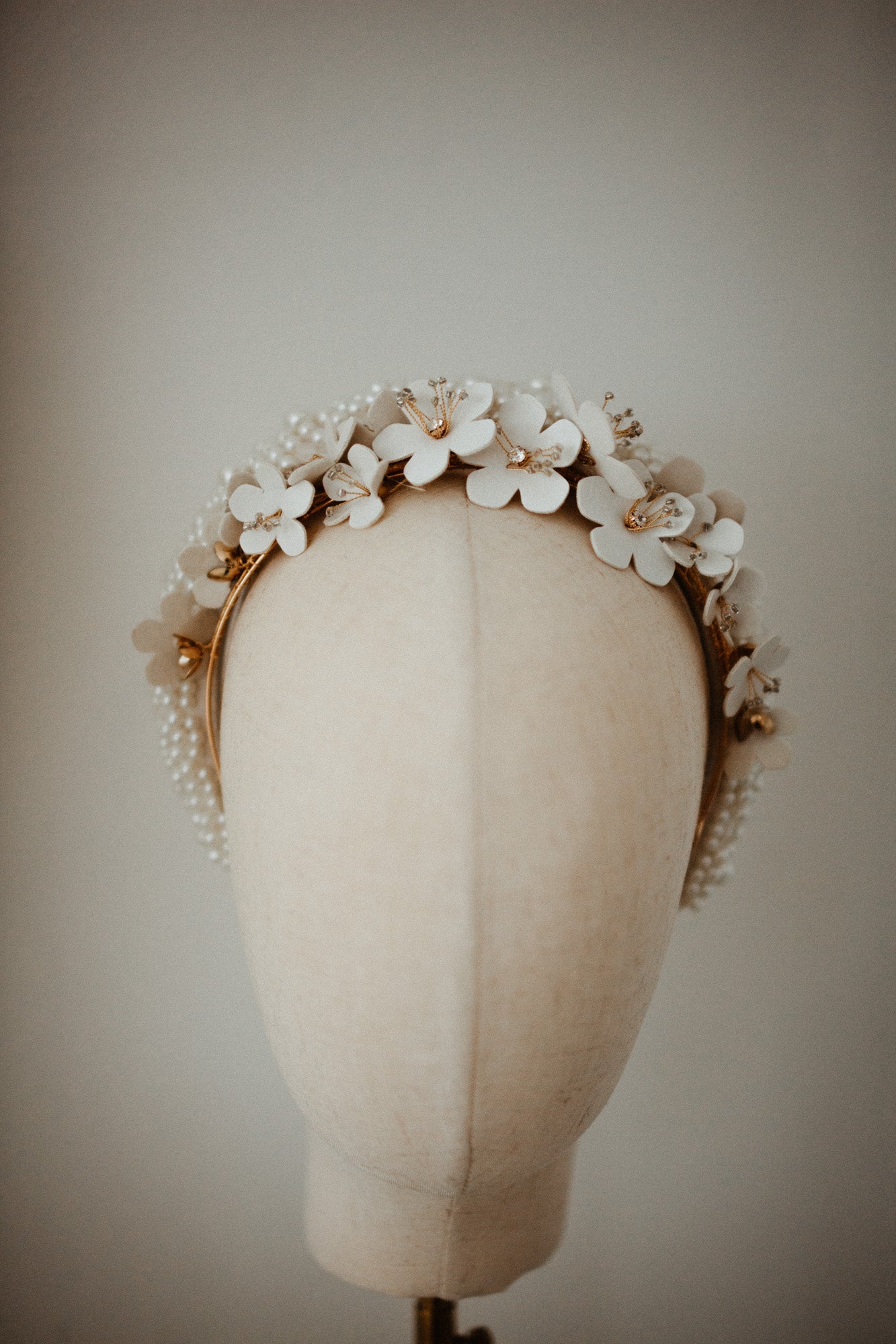 Anemone Headpiece | headpiece | Sadie Bosworth Atelier