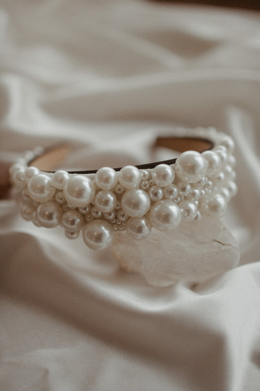 Ayla Headband | headpiece | Sadie Bosworth Atelier