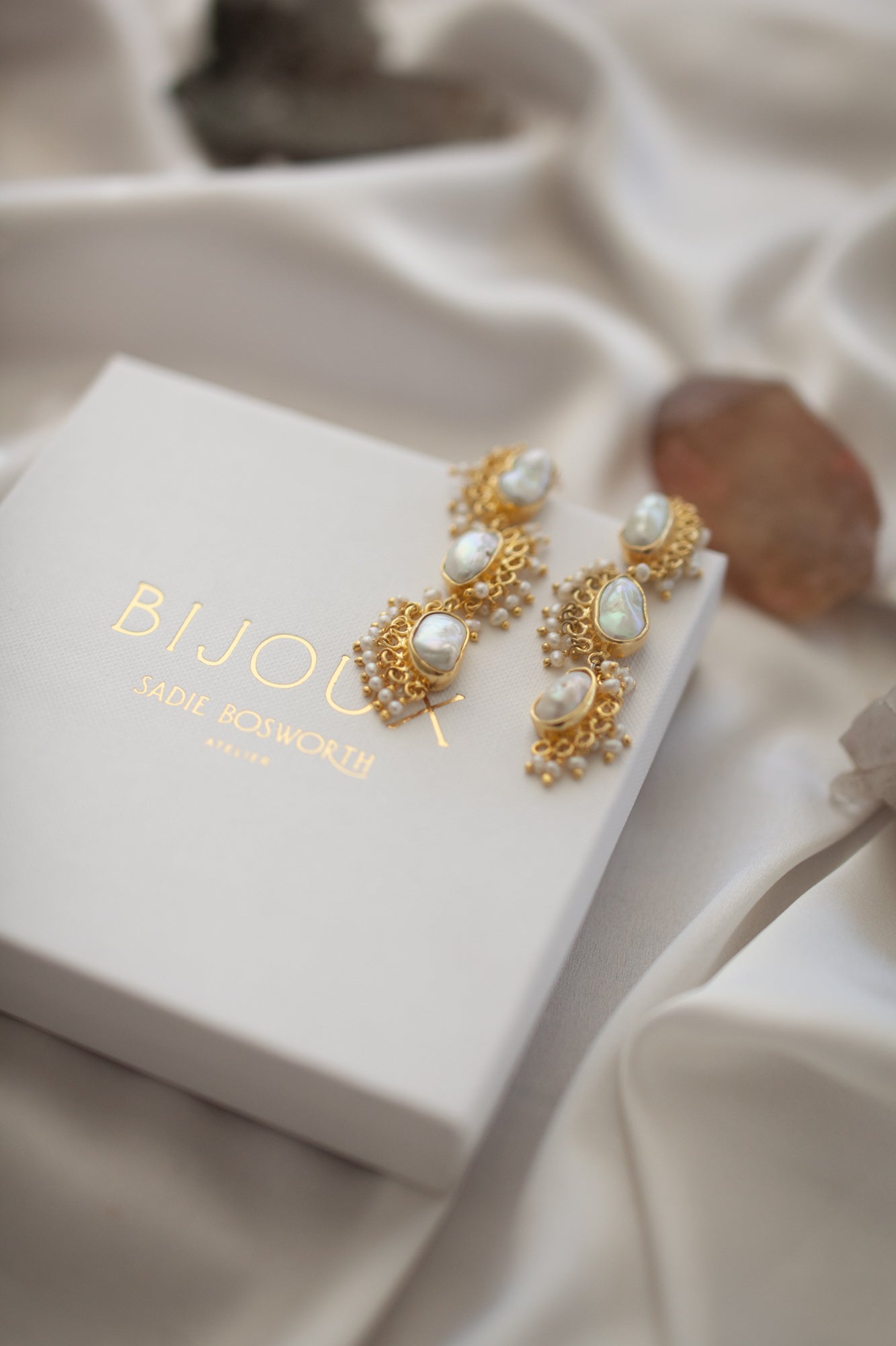 Mara Luna Earrings | Earrings | Sadie Bosworth Atelier