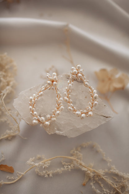Banksia Chandelier Earrings | Earrings | Sadie Bosworth Atelier