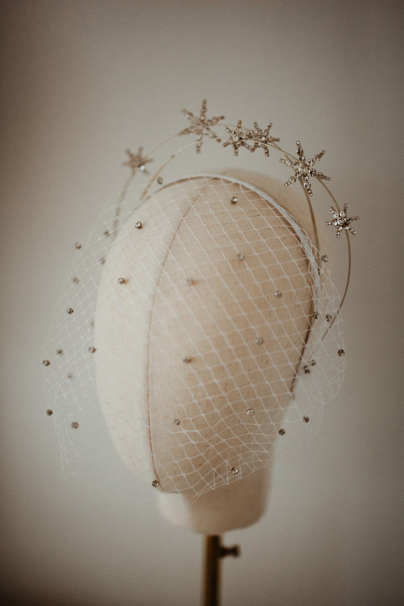 White Birdcage Veil | Veils | Sadie Bosworth Atelier