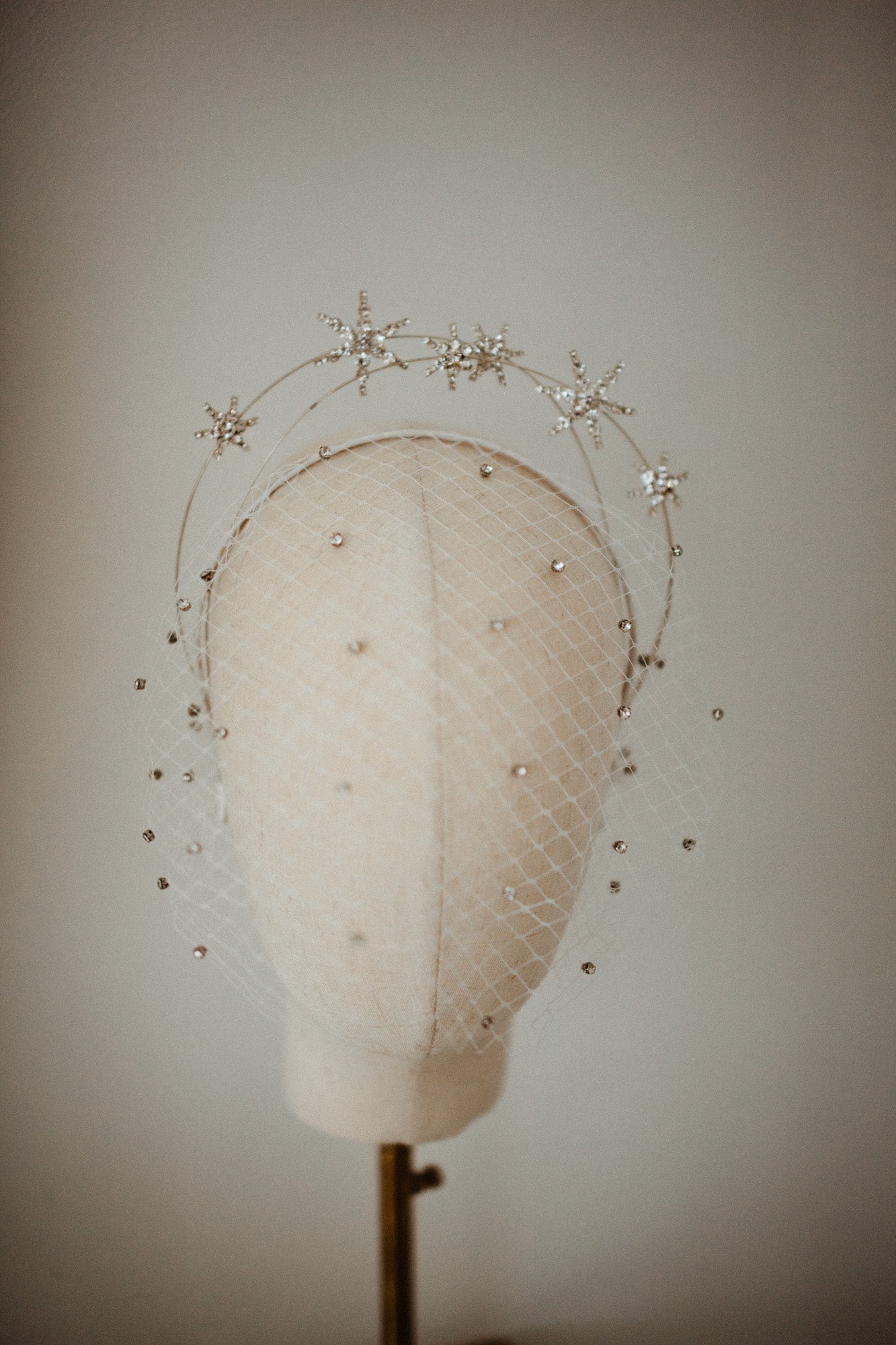 White Birdcage Veil | Veils | Sadie Bosworth Atelier